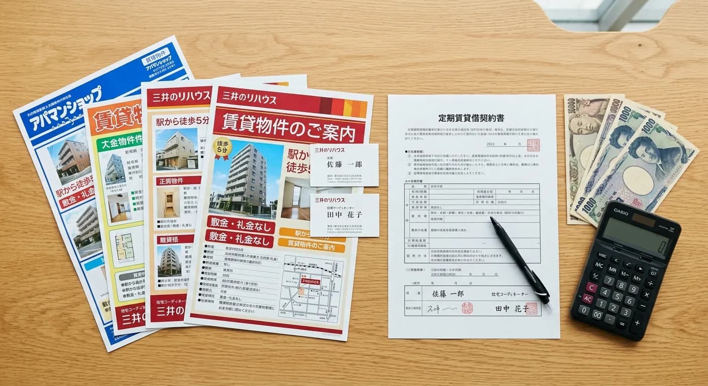 賃貸の不動産屋の選び方|初期費用を安くできる会社の見極め方